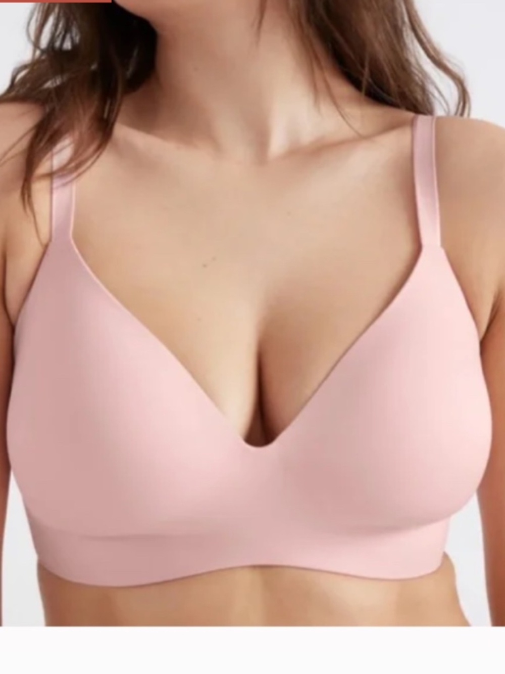Knix Wingwoman Contour Bra Sz 30G in Rose Water